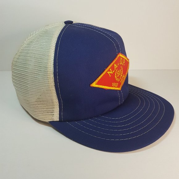 Vintage 70s NADP Hat Snapback Farmer Trucker Hat Classic Cap 50 Years 1928 1978 - Picture 4 of 16